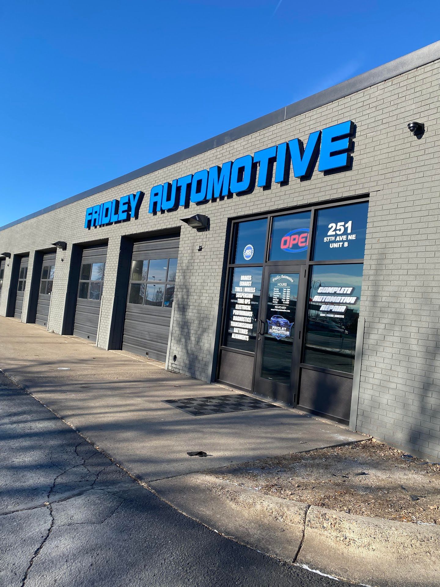 Shop Image | Fridley Automotive
