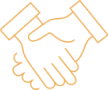 Building Relationships Handshake Icon | Crowne Automotive