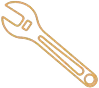 Niche Repair Wrench Icon | Crowne Automotive