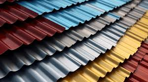 Multicolor metal roofing in Allentown, Pennsylvania