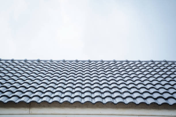 Metal roof in the city of Allentown, Pennsylvania 