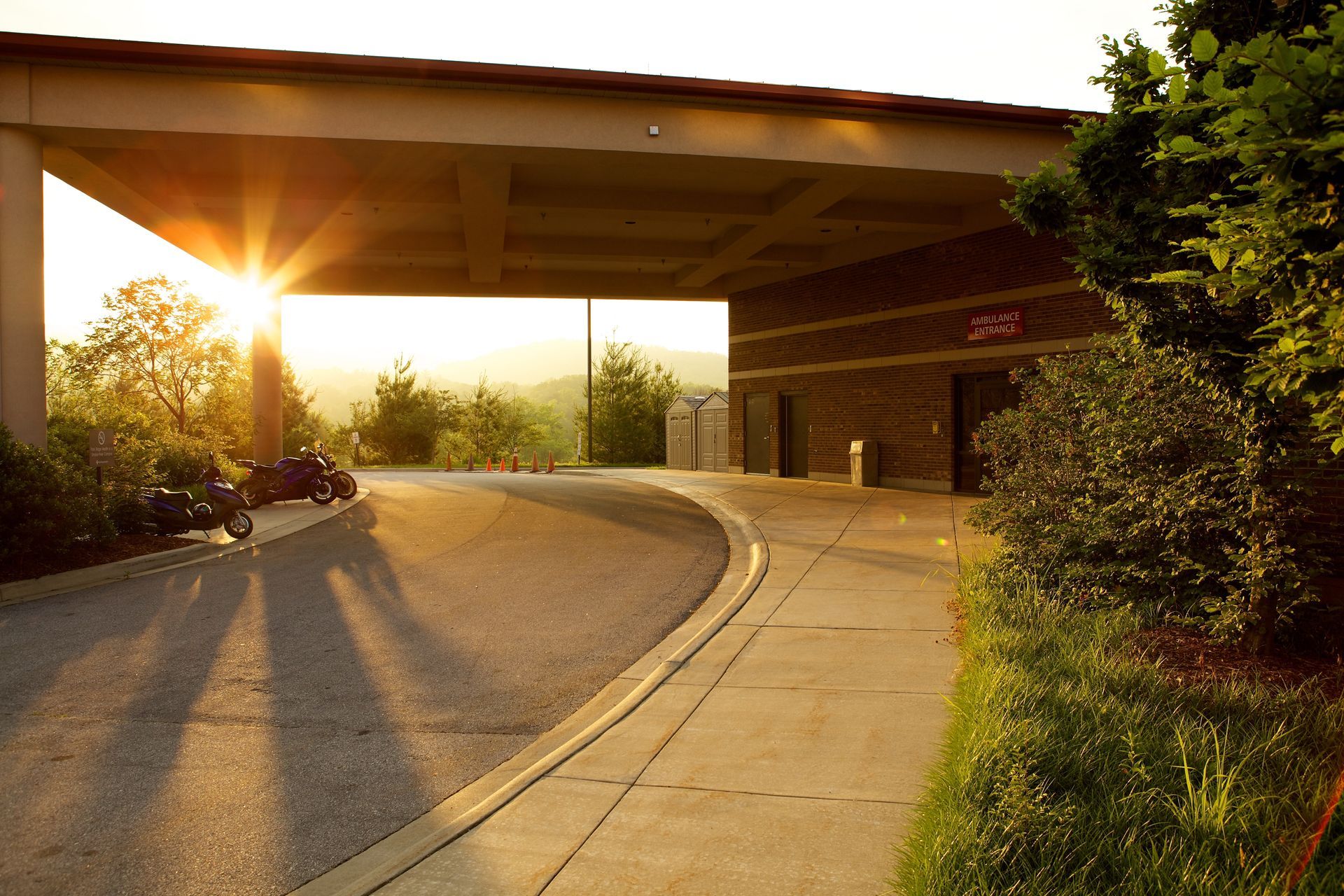 Vehicles on nice asphalt road — Beltsville, MD — Asphalt General