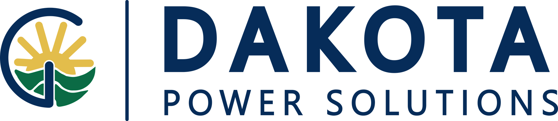 The logo for dakota power solutions