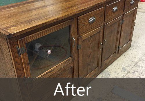 After restoration of cabinet - restoration belvidere il in Belvidere, IL