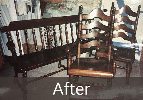 After Chair Restoration - restoration belvidere il in Belvidere, IL