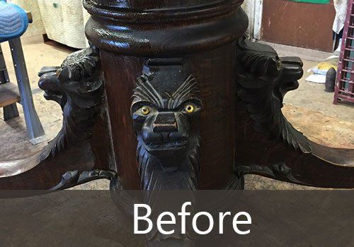 Before Old Furniture Restoration - restoration belvidere il in Belvidere, IL