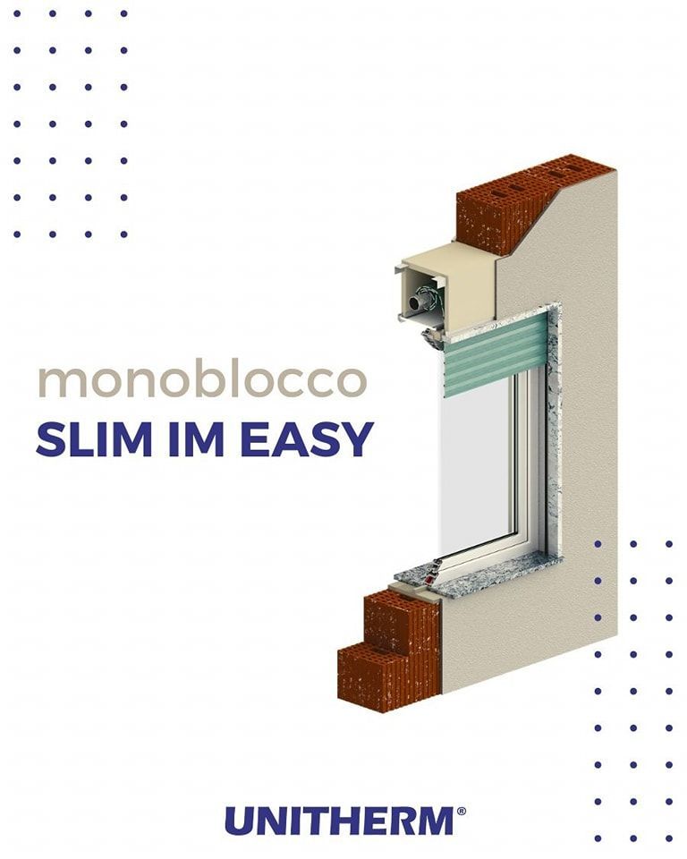 Una brochure per monoblocco slim im easy di unitherm