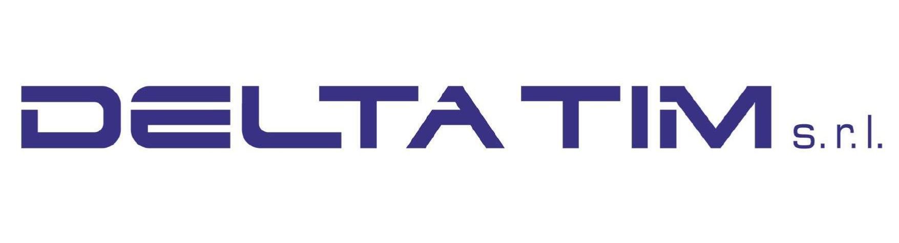 Logo delta tim srl su sfondo bianco