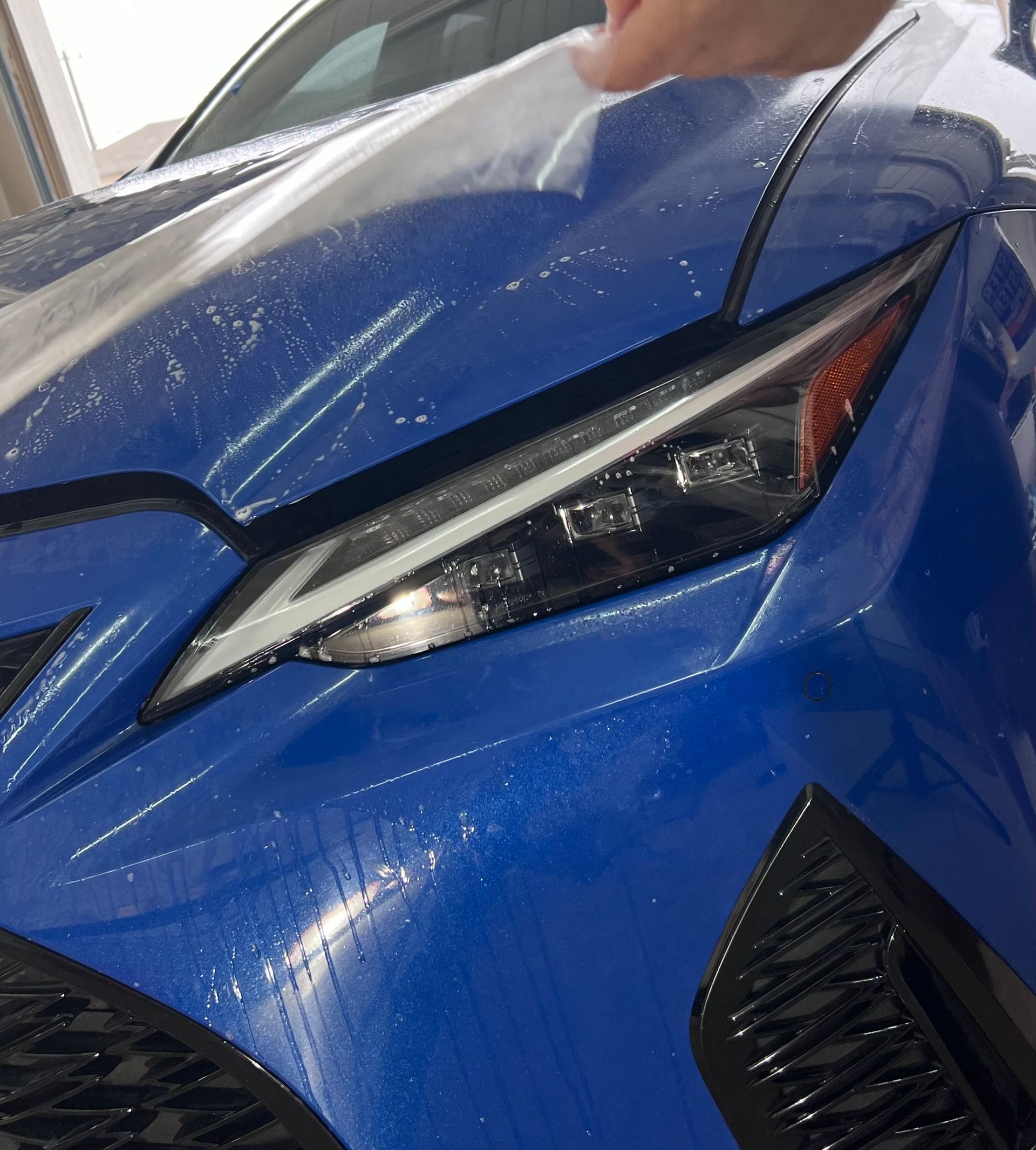 Applying Window Tint