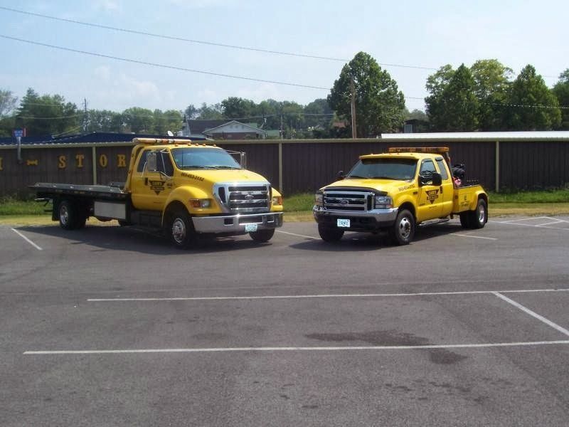 Two yellow tow trucks — Pigeon Forge, TN — Carr's Auto Service