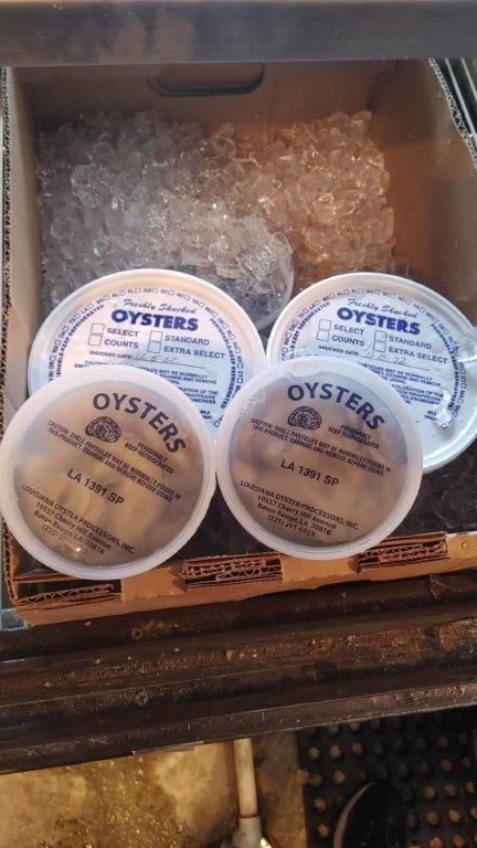 Fresh Oysters - Denham Springs, LA - Ron’s Seafood Market