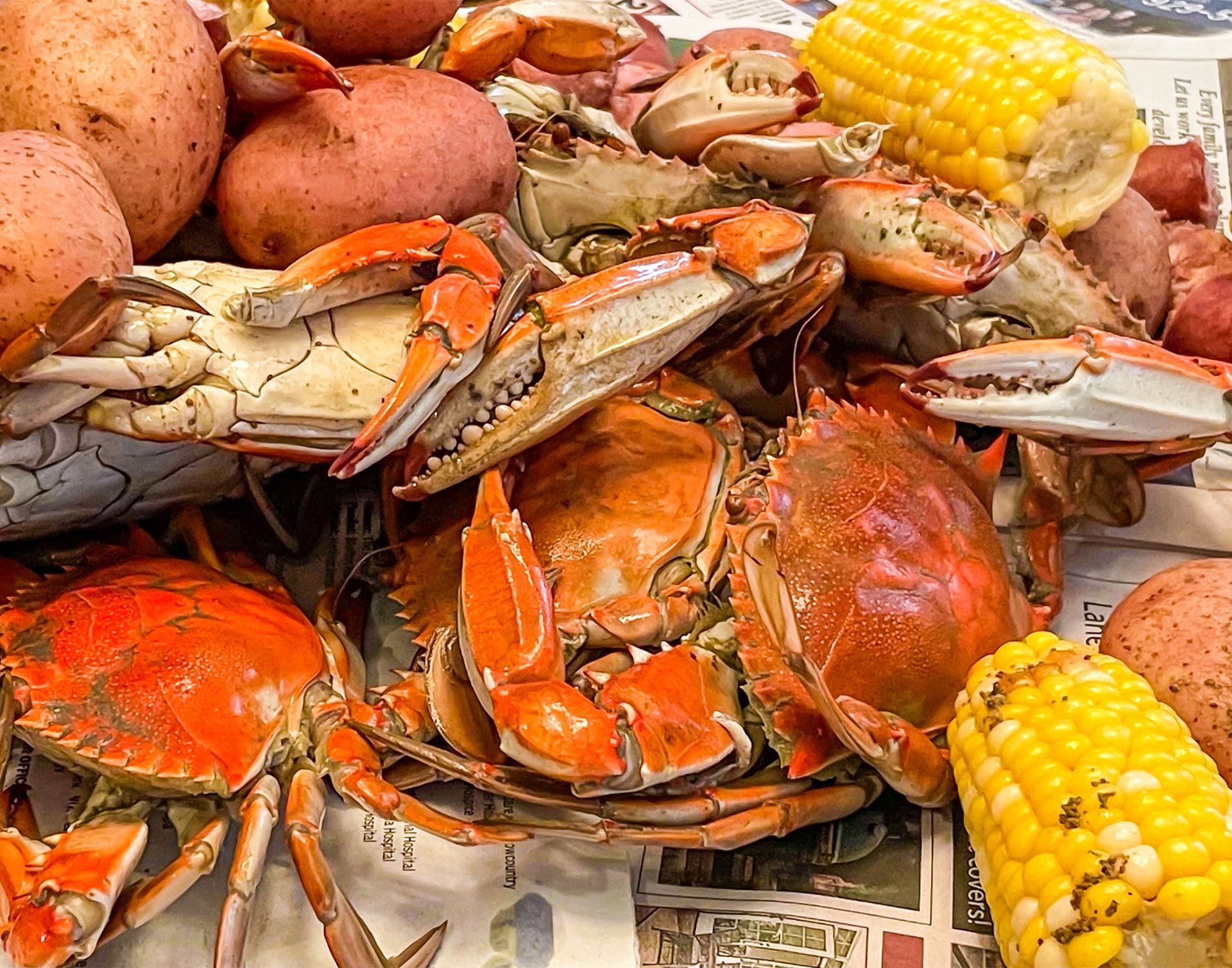 Cooked Crabs - Denham Springs, LA - Ron’s Seafood Market