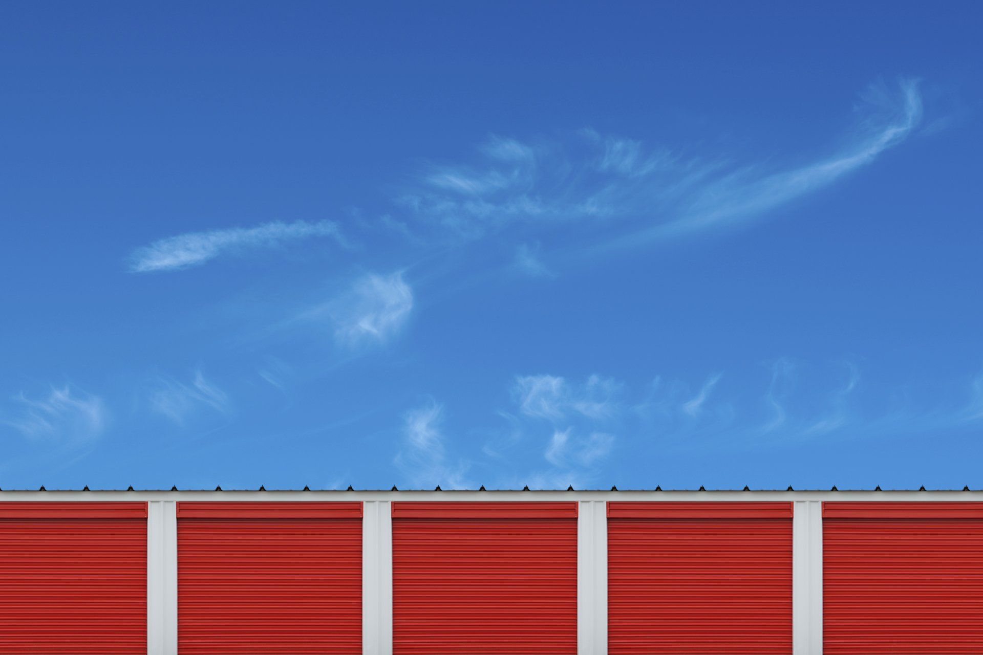 Safe And Secure Storage With Orange Door — Lake Villa, IL — Shur-Lock Self Storage