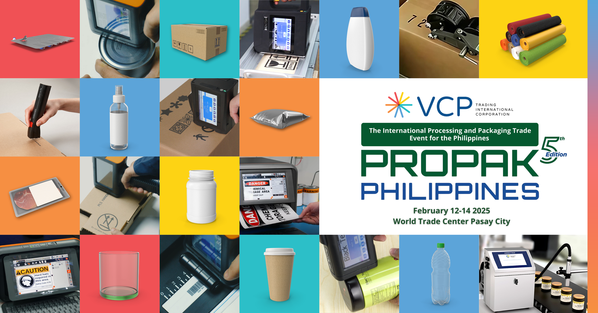 VCP Trading - Join Us at PROPAK Philippines 2025! 