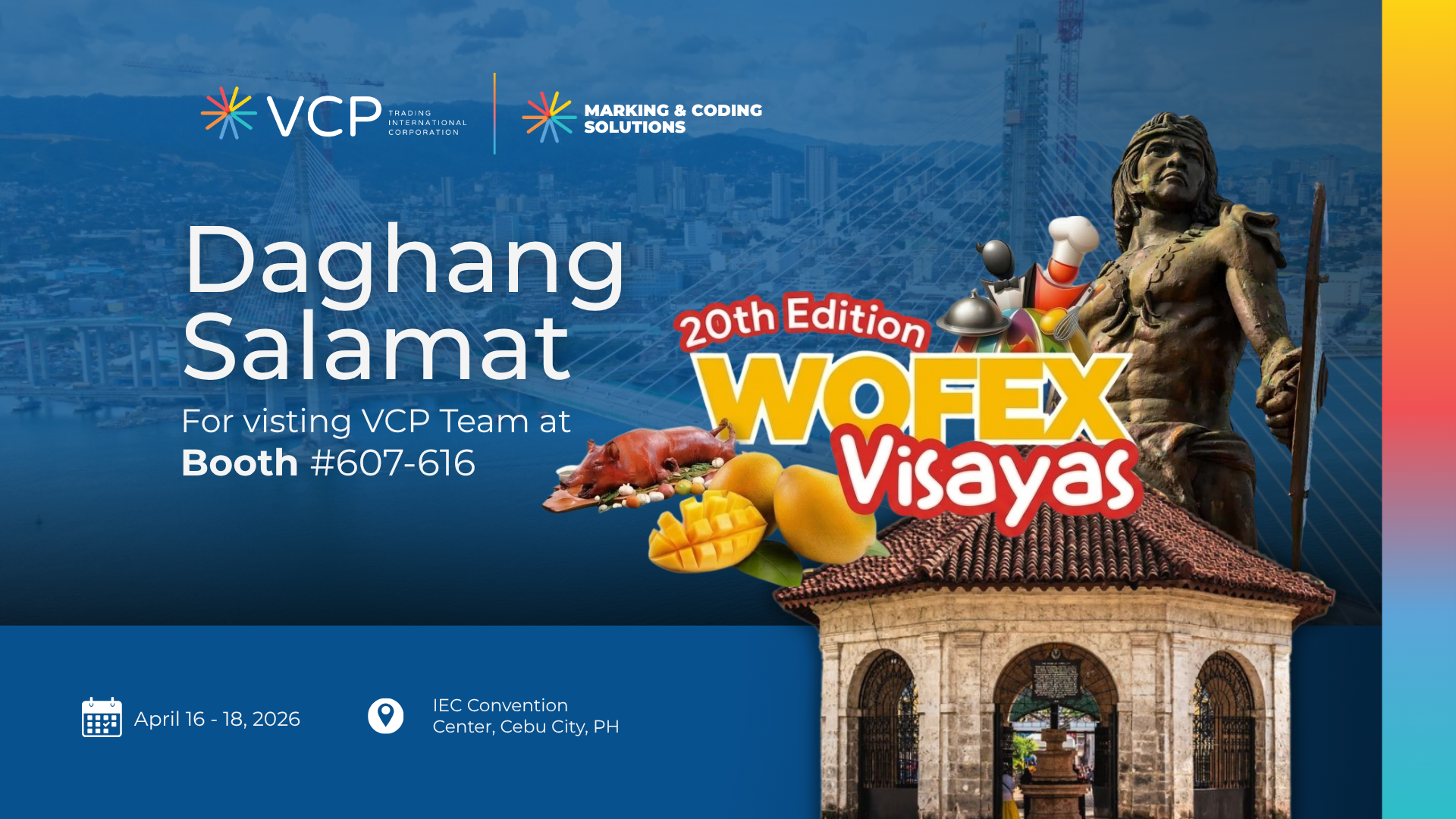 VCP Trading are headed to the heart of Visayas - WOFEX CEBU 2026
