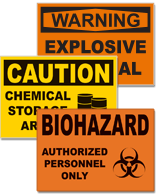Chemical Hazard Signs