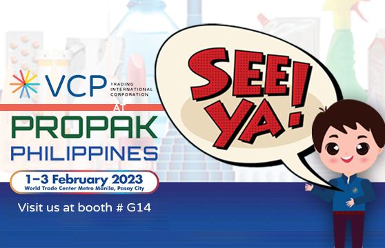 VCP Trading International Corp  at PROPAK 2023, See you there!