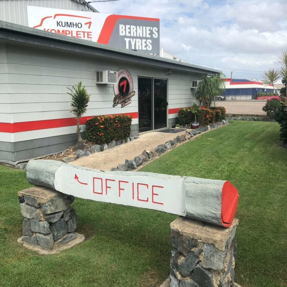 The Outside Of Bernie's Tyres Office — Bernie's Tyres In Kawana, QLD