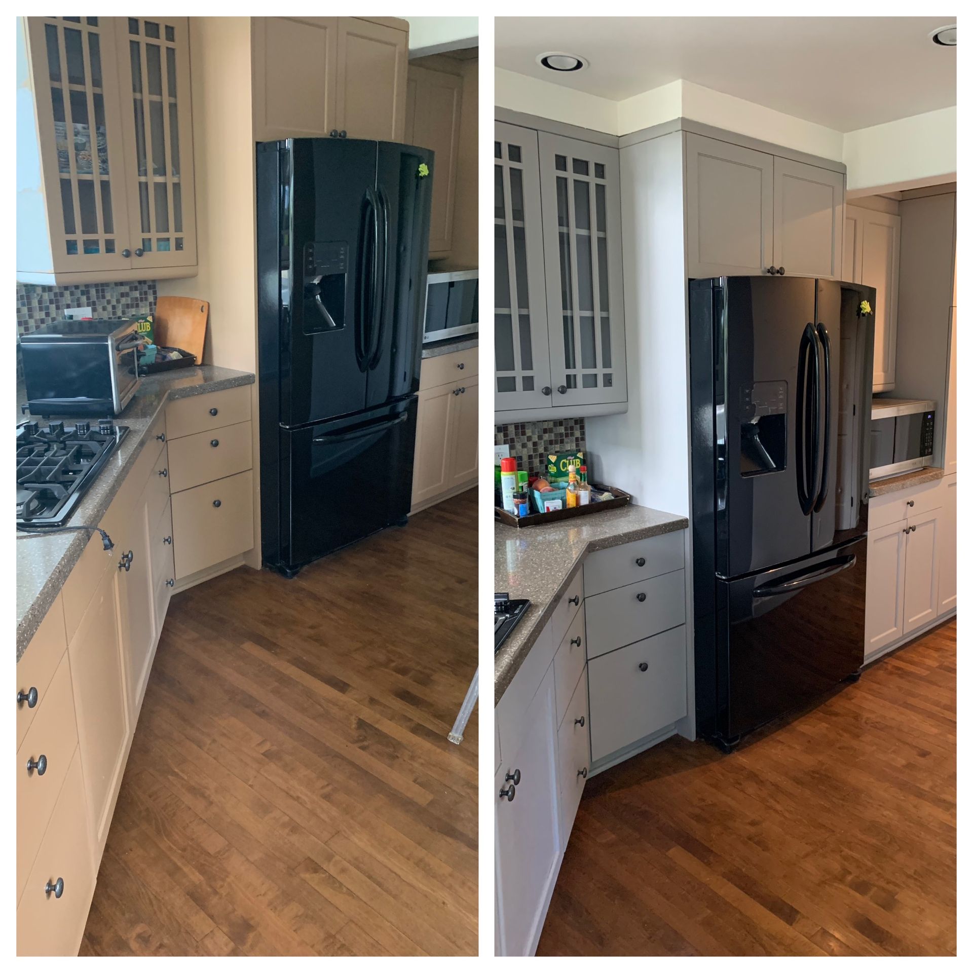 Kitchen refresh with paint mostly