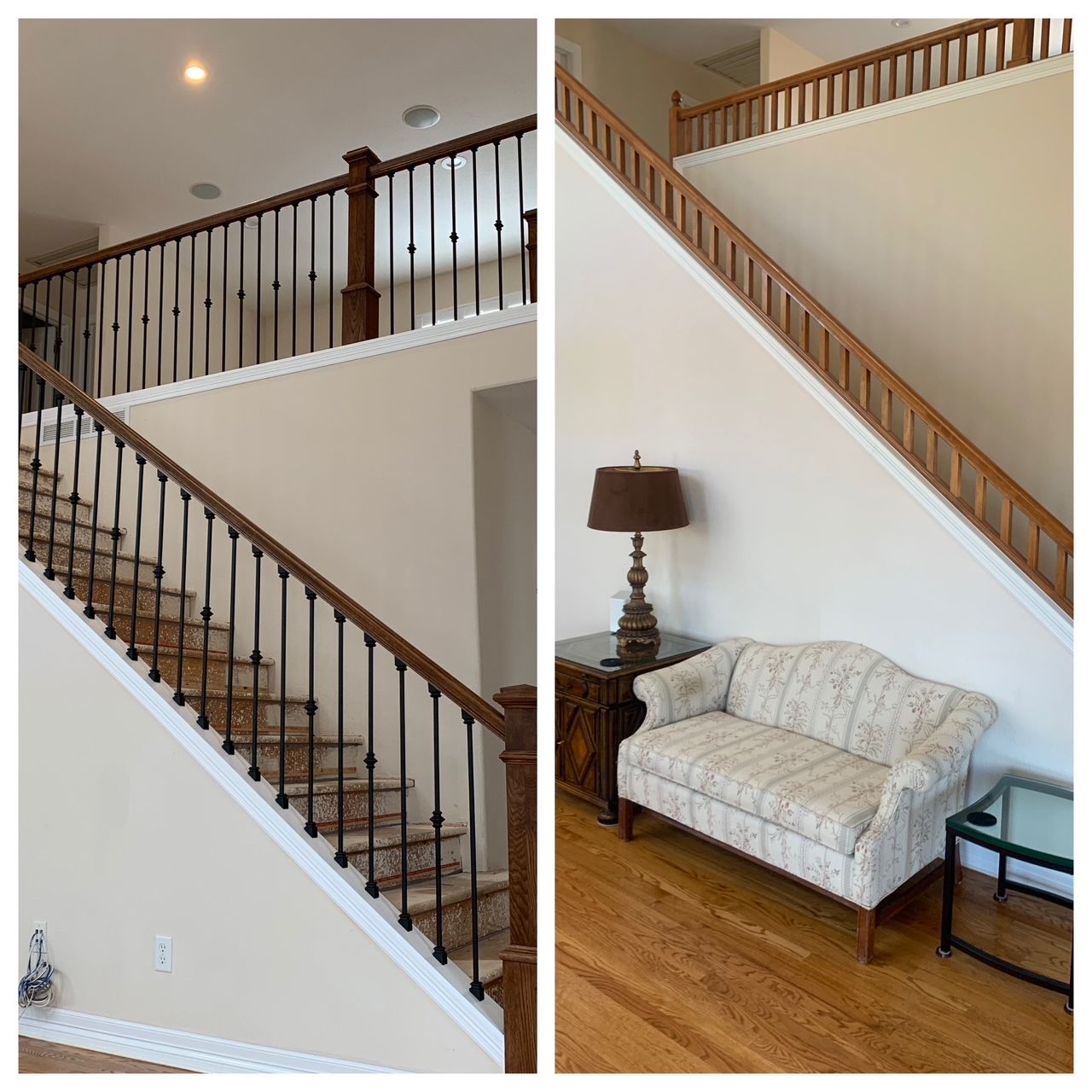 Custom stair remodel