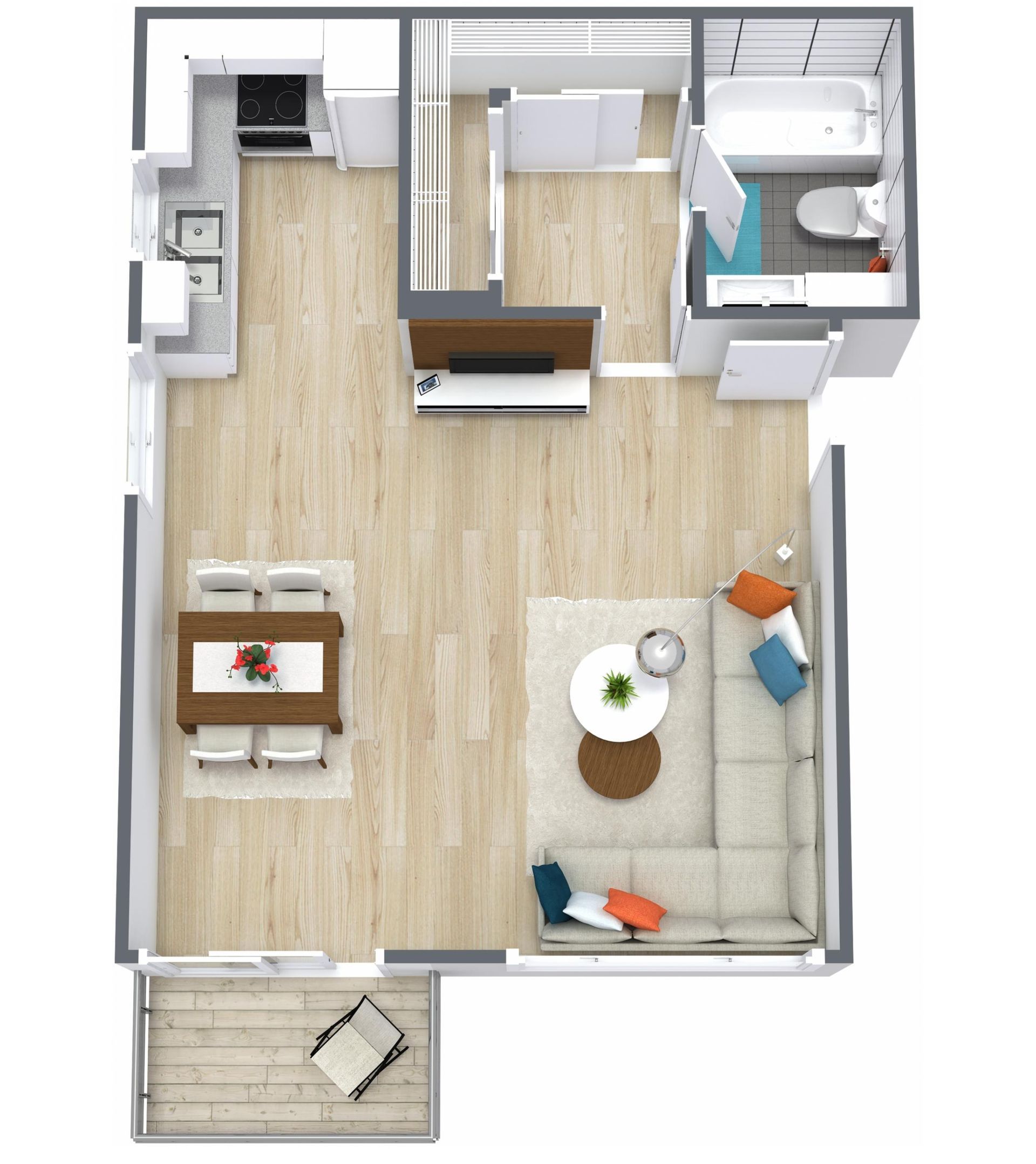 Floor Plans | Eastside Apartments | Costa Mesa, CA