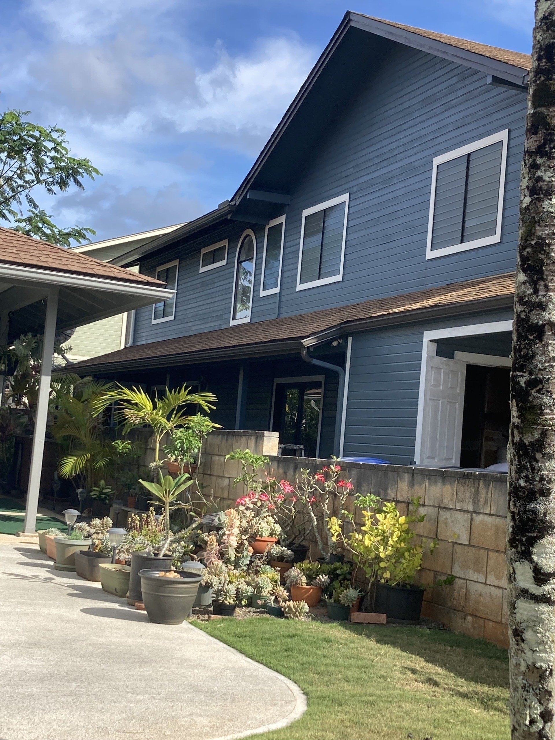 oahu exterior painting contractors finished job