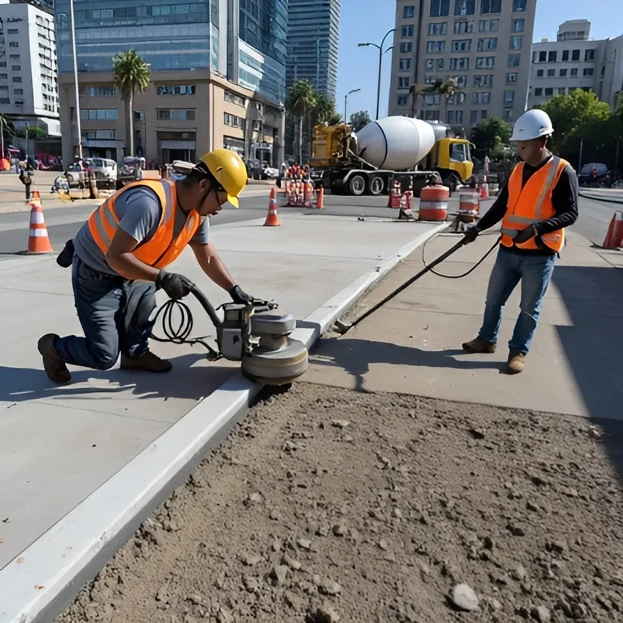 Aspen concrete surface preparation for durability