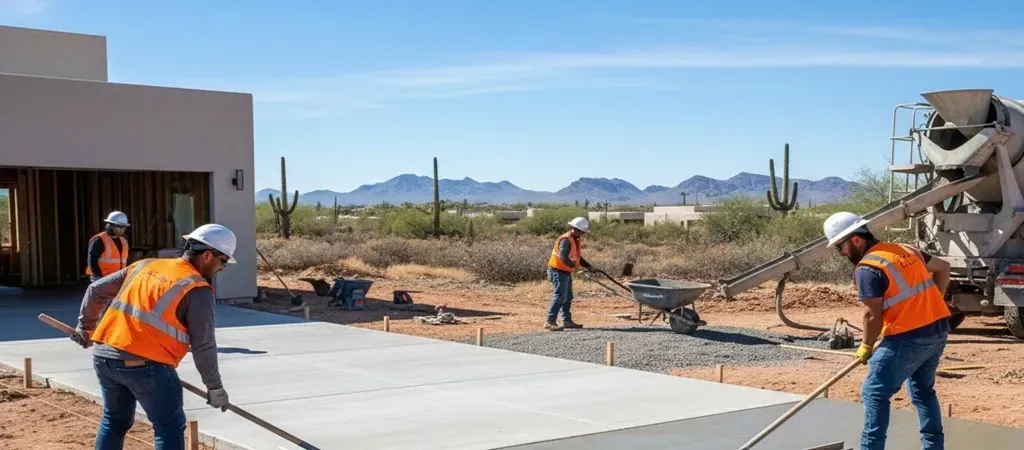 Concrete driveway preparation El Paso Texas