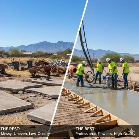 Top concrete contractor El Paso TX