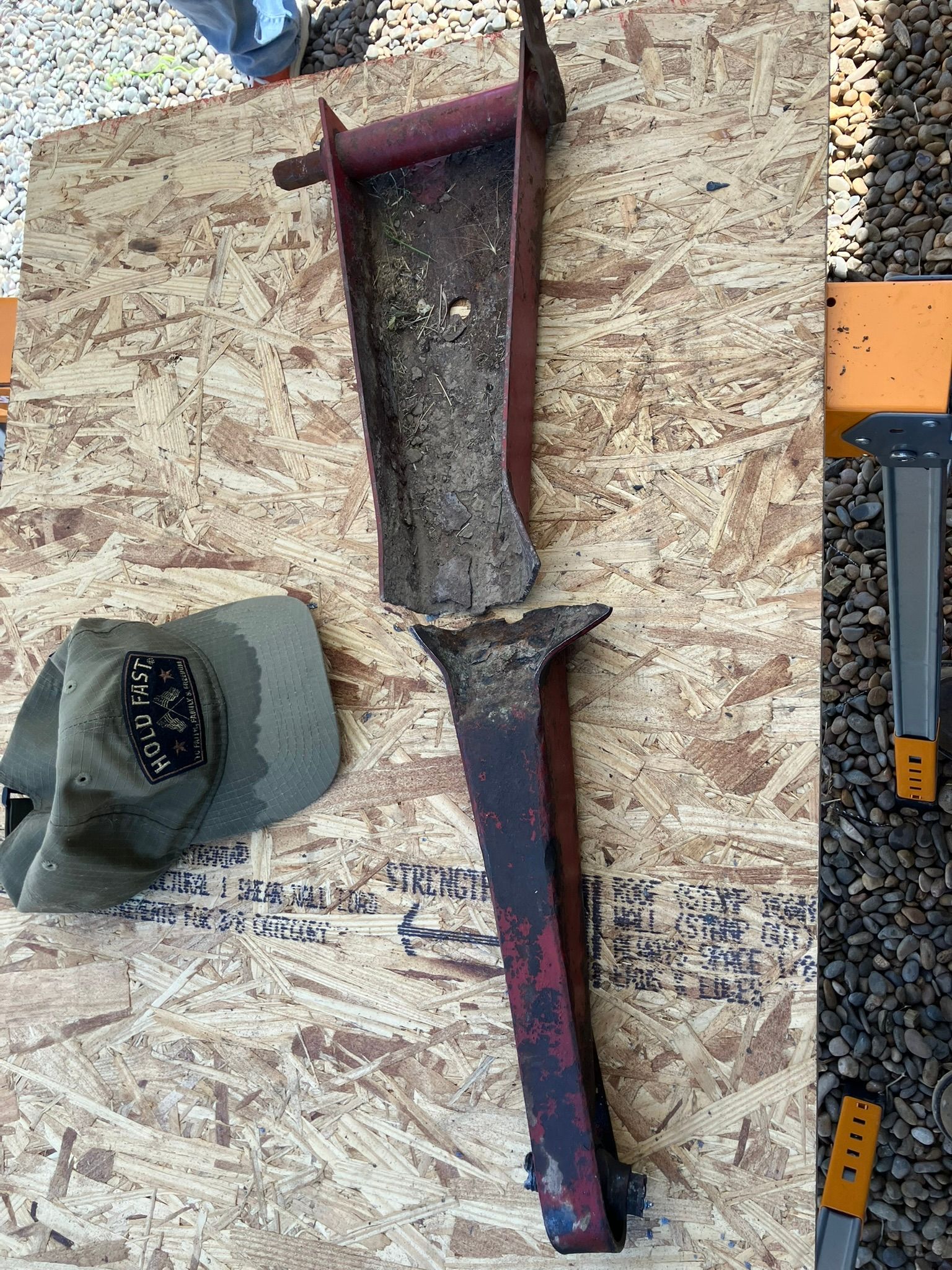 A Piece of Metal Is Sitting on Top of A Hole in The Ground | Hardin, Mt | Park and Spark
