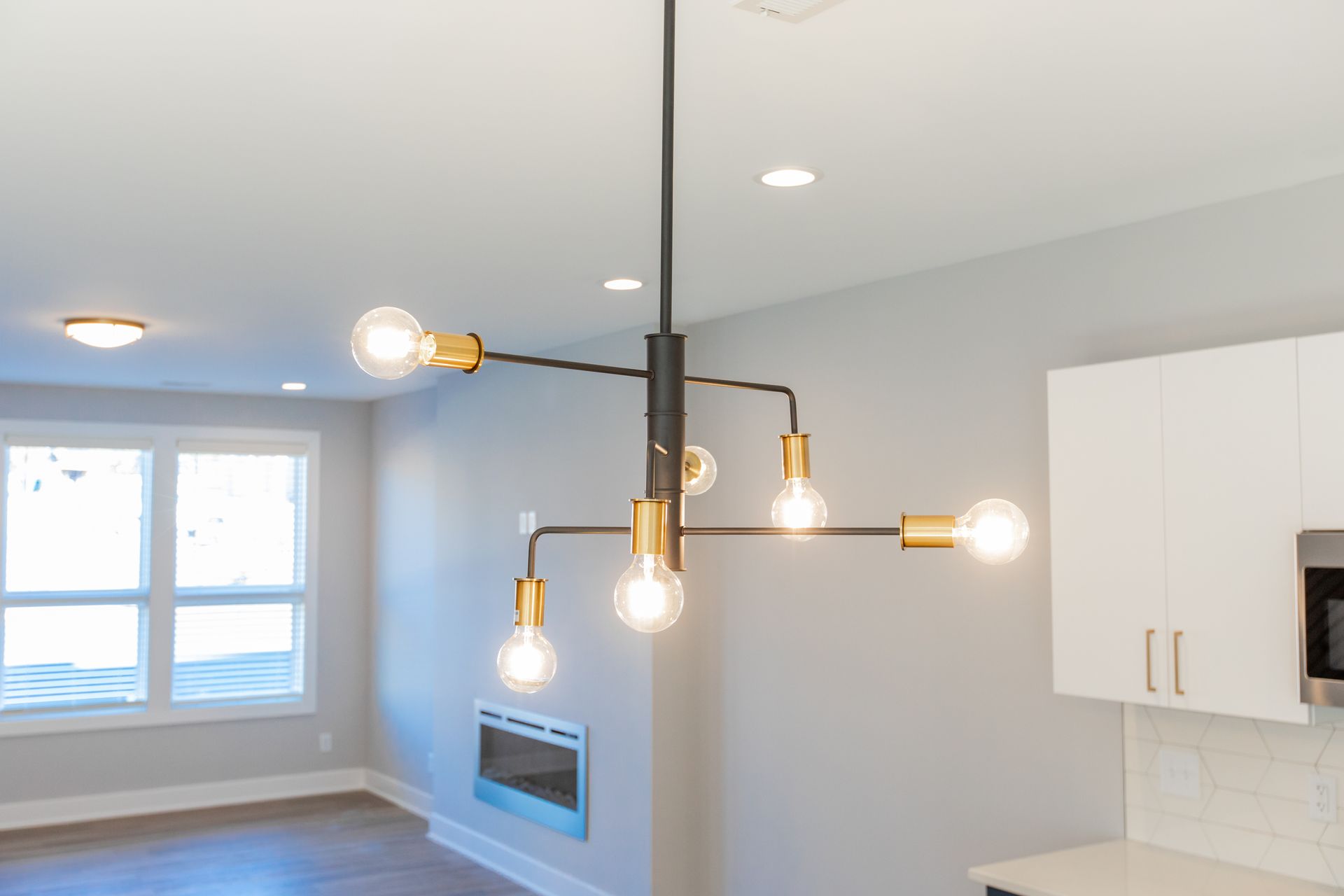 Kitchen chandelier
