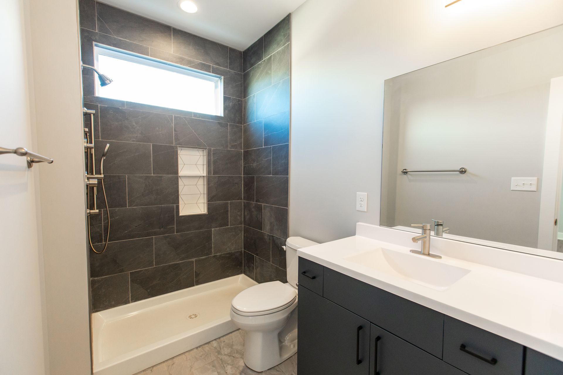 Sink and shower