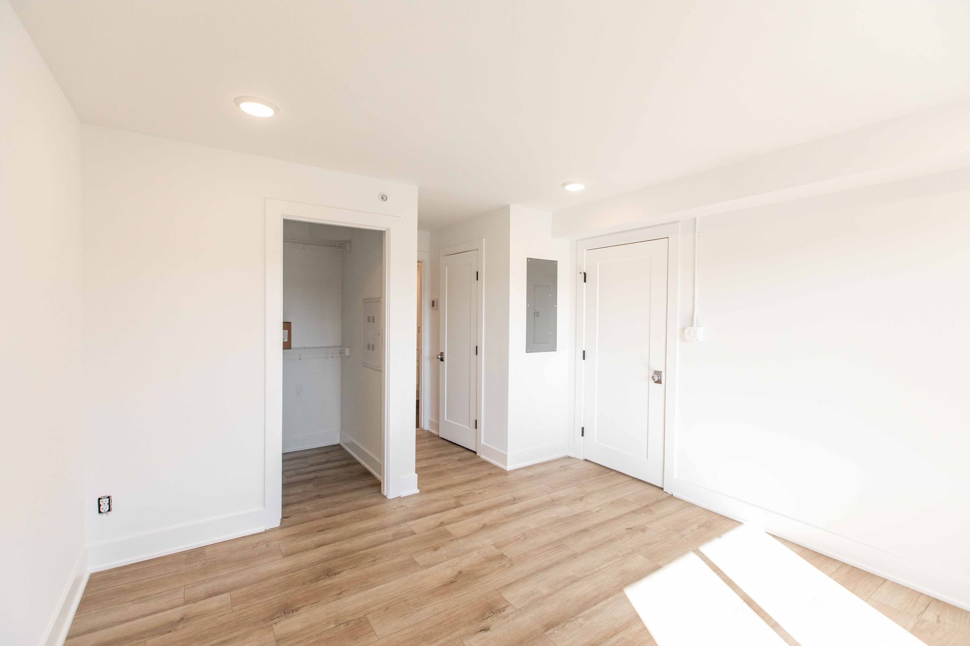 Natural light bedroom