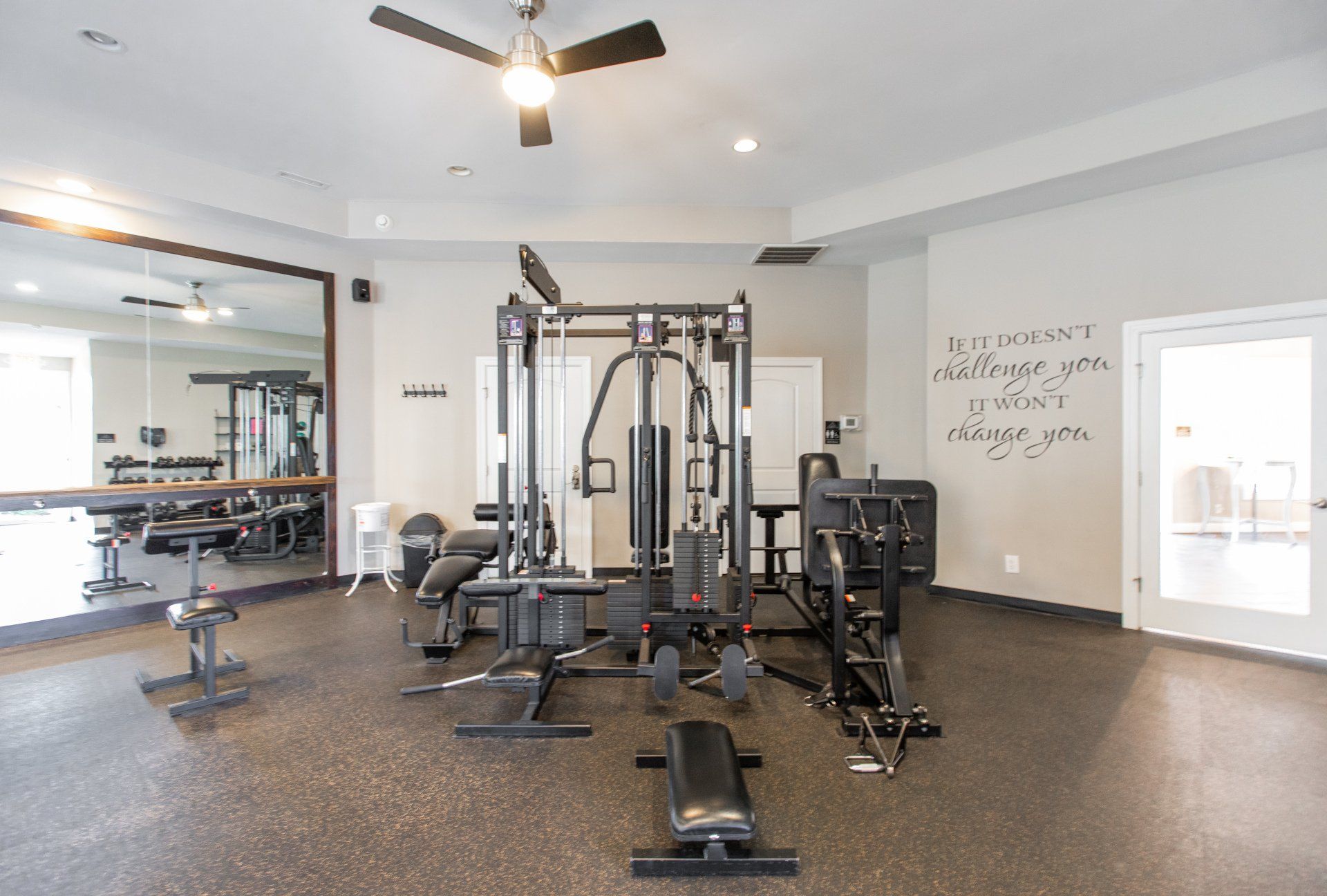 Fitness room