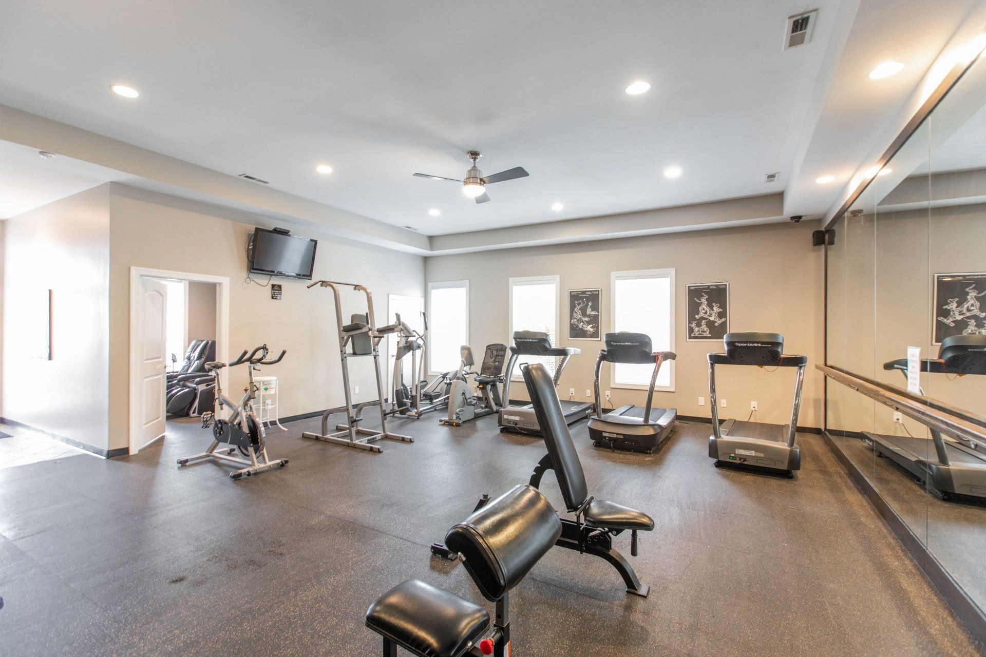 Fitness room