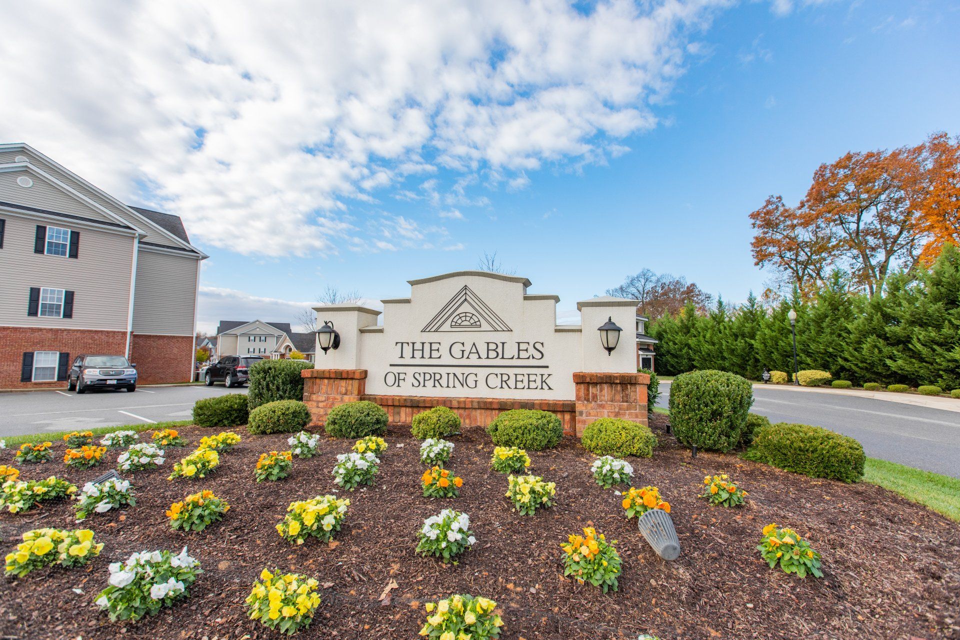 Gables of Spring Creek sign