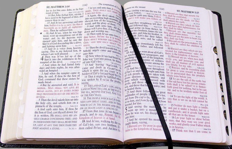 Opened Bible — Trenton, NJ — The Wisdom Center