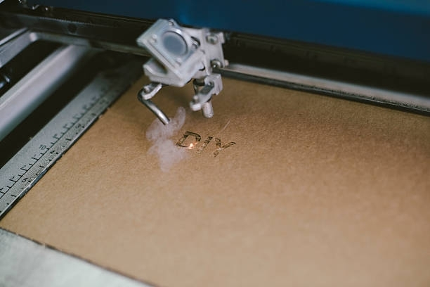 Laser cutter engraving 