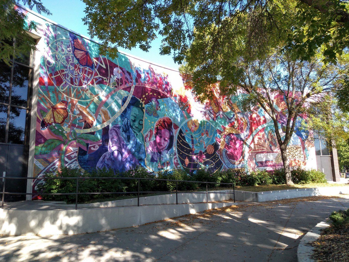Lyndale art wall