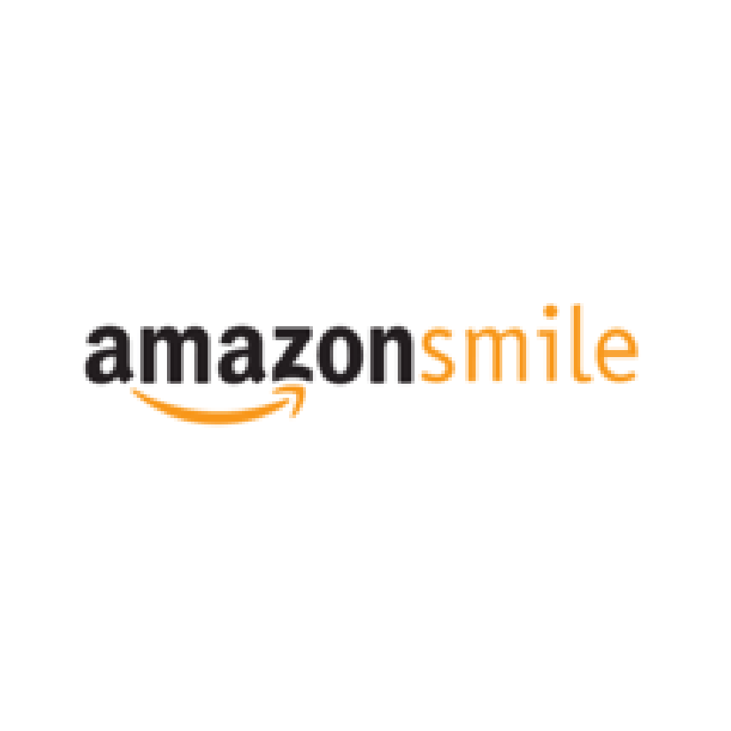 The amazon smile logo is orange and black on a white background.
