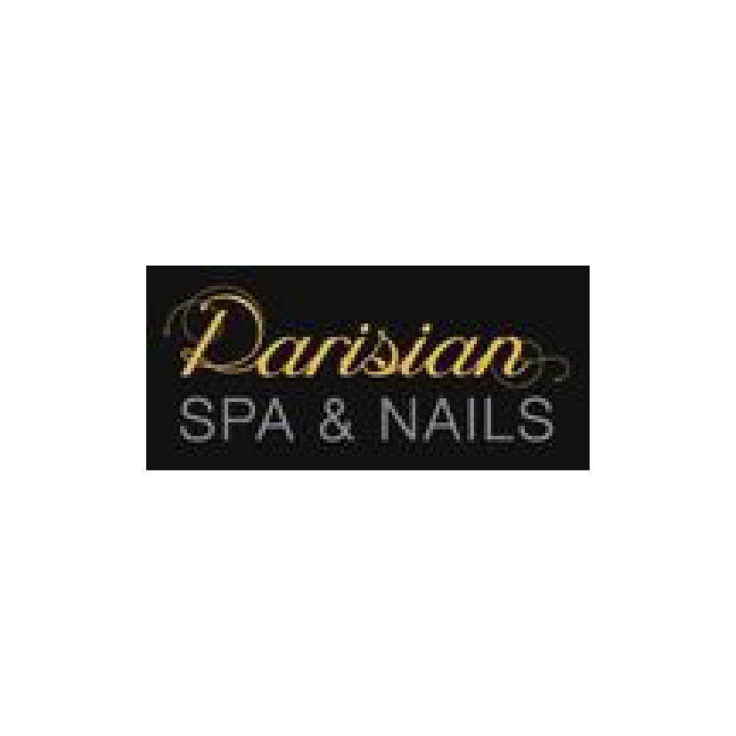 A logo for a spa and nails salon.