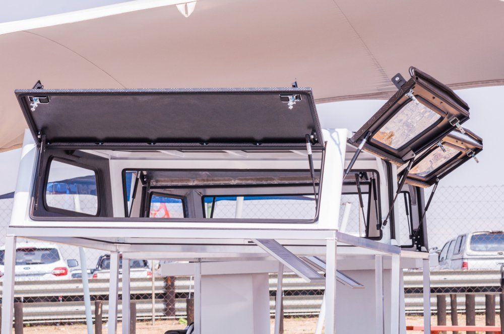 Canopy With Ample Windows — Affordable Towing in Coffs Harbour, NSW