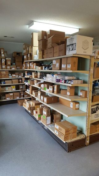 Appliace parts in the store