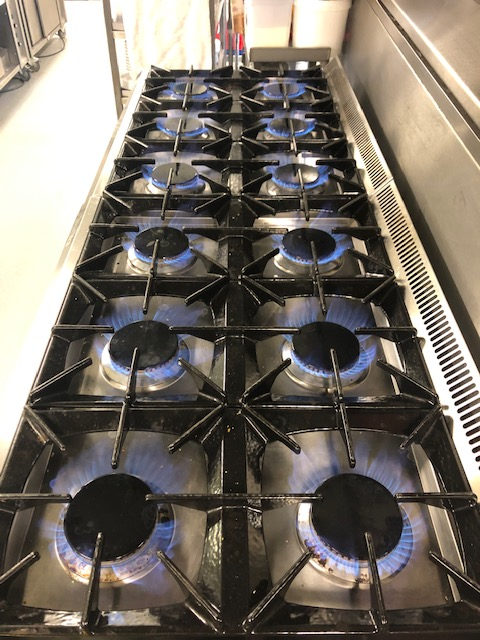 commercial gas burners