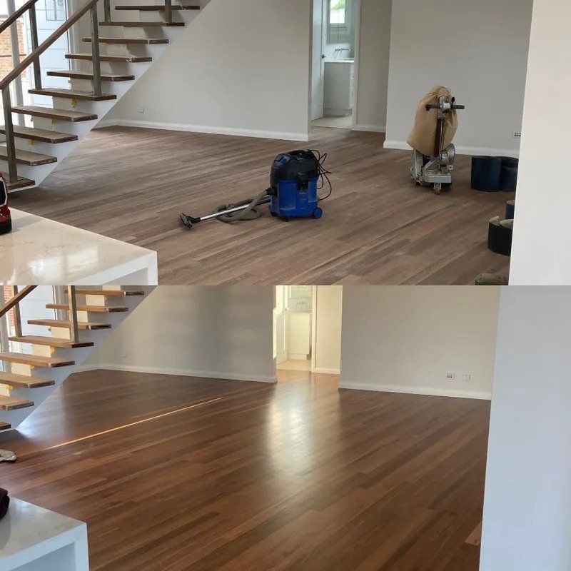 Before and After — Coastline Floor Sanding in Point Frederick, NSW