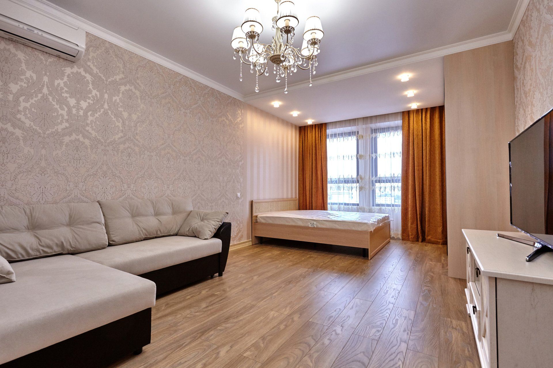 Living Room With a Beautiful Interior — Coastline Floor Sanding in Terrigal, NSW