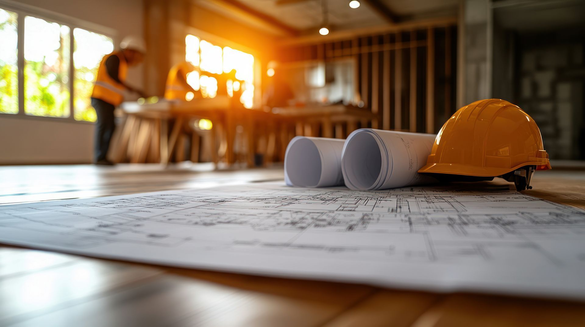 A man is fixing a sink in a bathroom