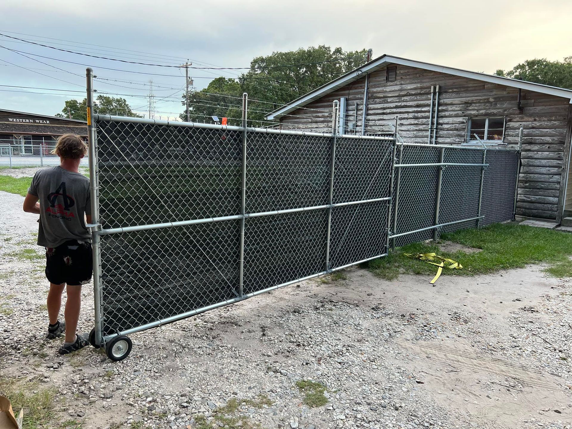 Fence installation services 26