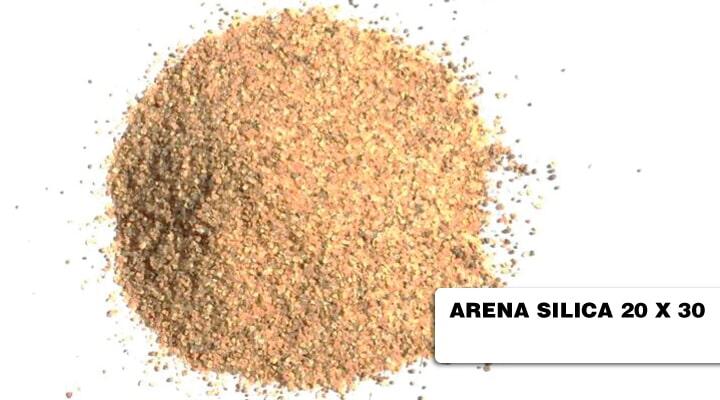 CARBOSHELL - Disposición de arena sílica