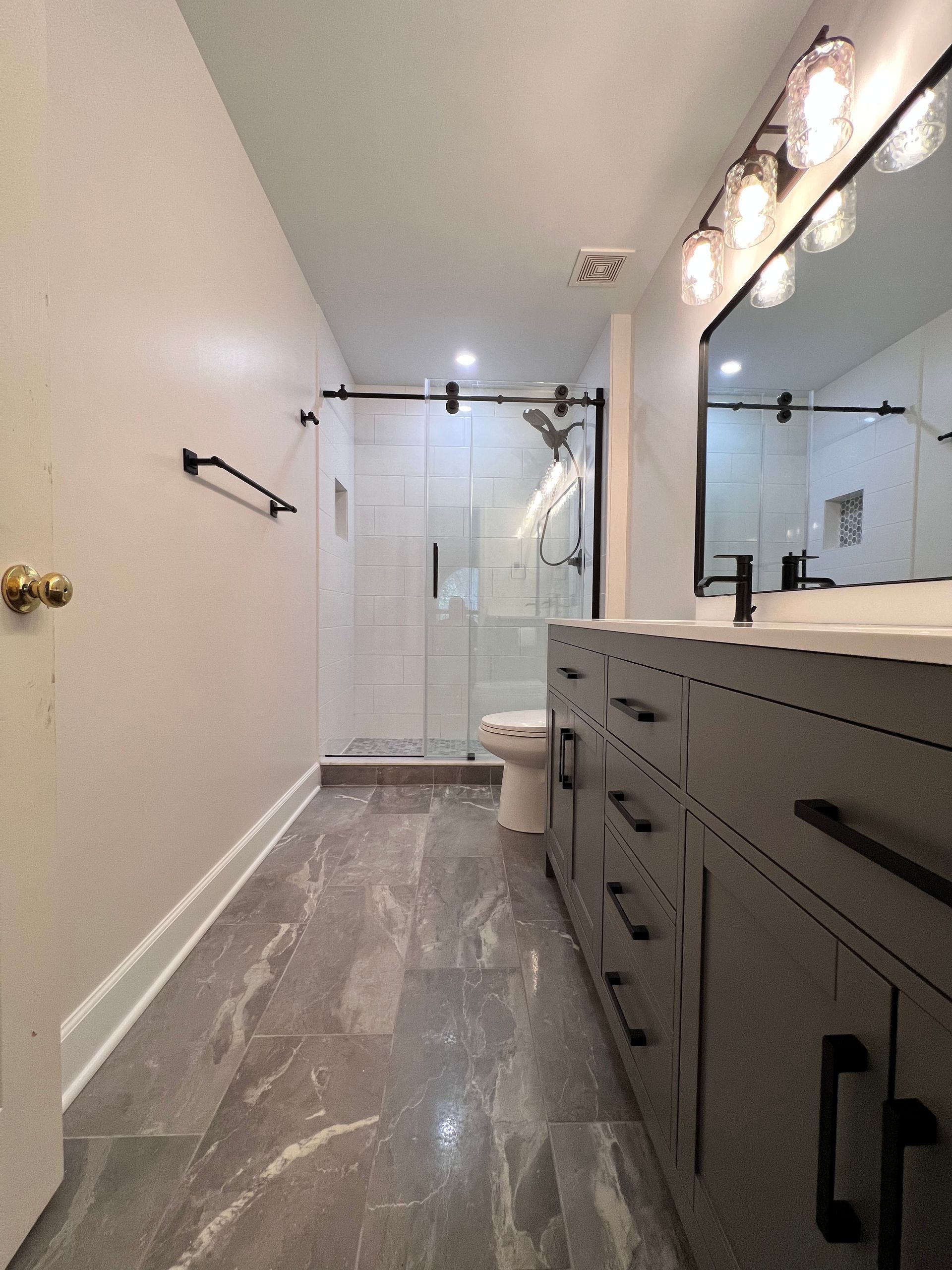 Before and after images for bathroom remodels. Bathroom design ideas And remodeling costs.